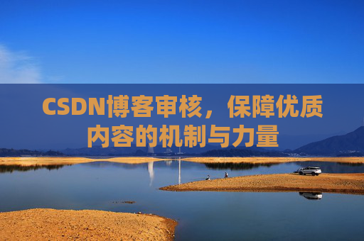 CSDN博客审核,保障优质内容的机制与力量